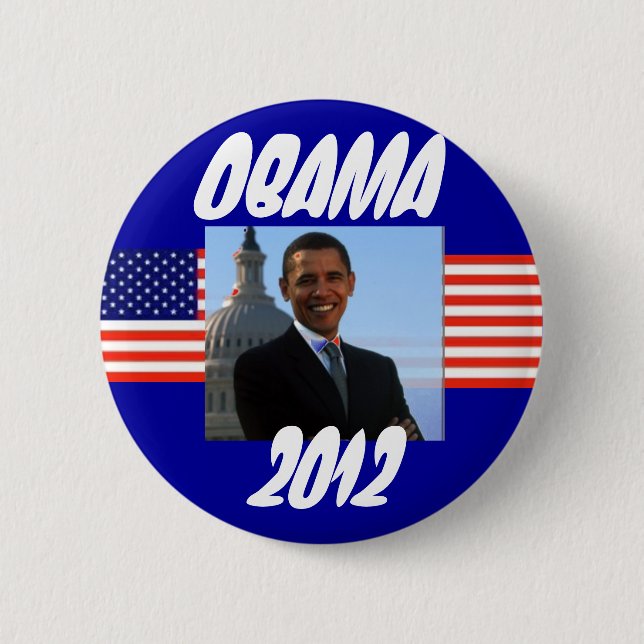 Obama-Wahlkampf 2012 Button (Vorderseite)