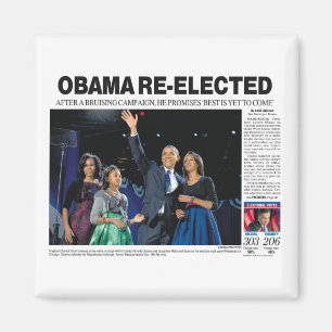 Obama wählte Magneten wieder Magnet