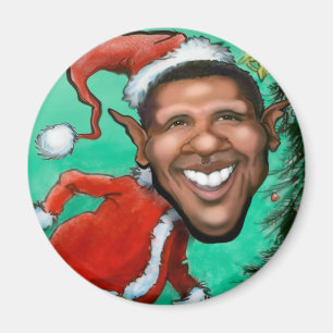 Obama Weihnachten Magnet