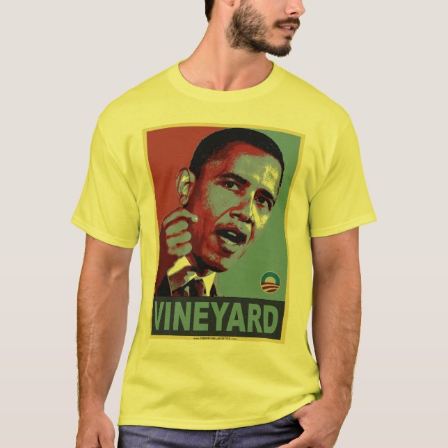 Obama-Weinberg (mit des Slogans Rückseite an) T-Shirt (Vorderseite)