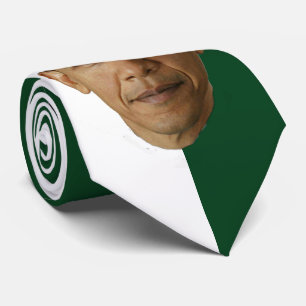 OBAMA-WEISS UND FARBE — ÄNDERBARE HINTERGRUND KRAWATTE