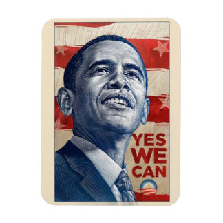 Obama "Yes we Can" Magnet