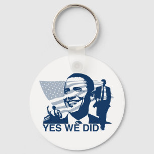 Obama Yes We Did Keychain Schlüsselanhänger