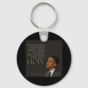 Obama Zitat Schlüsselanhänger
