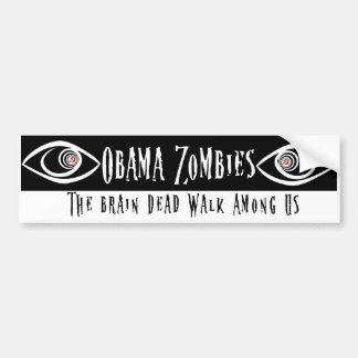Obama-Zombie Autoaufkleber