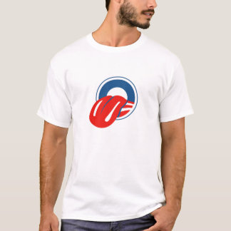 Obama-Zunge-T - Shirt