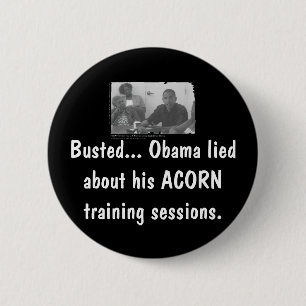 obamaacorn, gesprengt… Obama lag… - Besonders Button