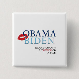 ObamaBiden Knopf - AntiPalin/McCain Button
