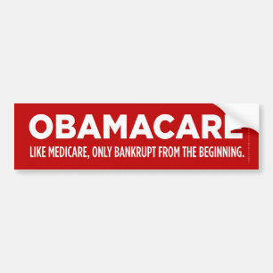ObamaCare Autoaufkleber