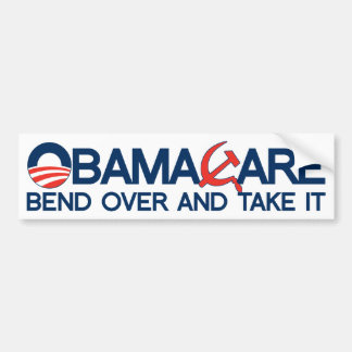 ObamaCare, Biegung vorbei und nehmen es Autoaufkleber