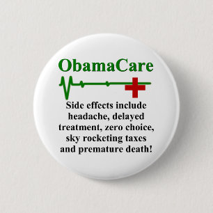 ObamaCare Nebenwirkungen Button