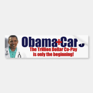 ObamaCare: Trillion Dollar Co-Lohn Autoaufkleber