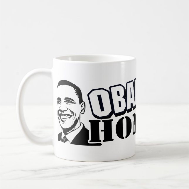 Obamahomeboy-Tasse Kaffeetasse (Links)