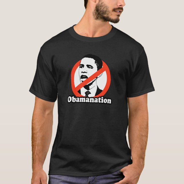 OBAMANATION/ANTI-OBAMA T - SHIRT (Vorderseite)