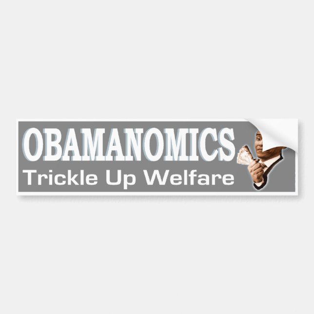 Obamanomics Autoaufkleber (Vorne)