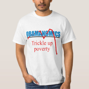 Obamanomics - Rieseln herauf Armut T-Shirt