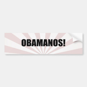 OBAMANOS (2) AUTOAUFKLEBER
