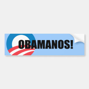 OBAMANOS (2) AUTOAUFKLEBER
