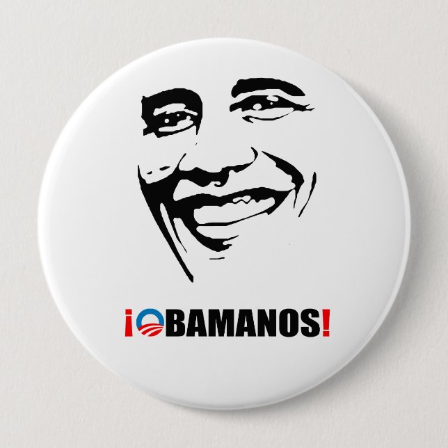 OBAMANOS BUTTON (Vorderseite)