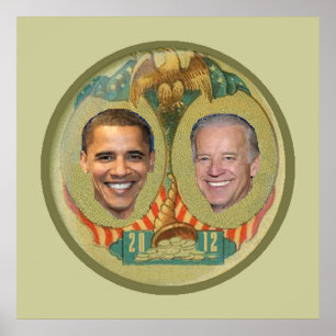 Obamaplakat Druck 2012 Poster
