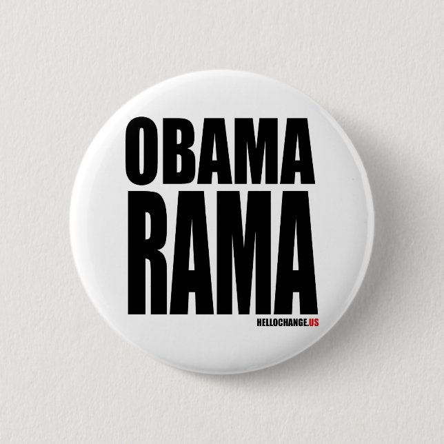 OBAMARAMA BUTTON (Vorderseite)
