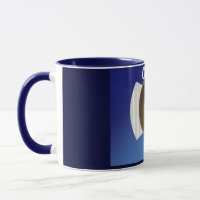Obamas blaue Tasse