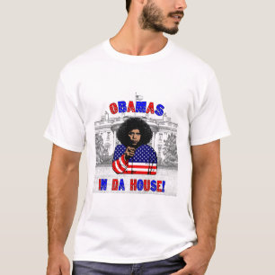 Obamas dans le T-shirt de Chambre du DA