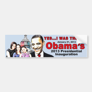 Obamas Einweihungs-Autoaufkleber 2013 Autoaufkleber