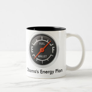 Obamas Energie-Tasse Zweifarbige Tasse