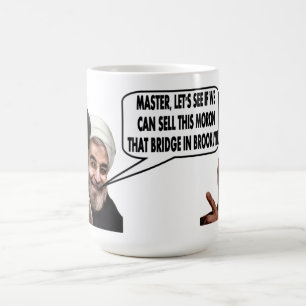 OBAMAS IRANISCHES GESCHÄFT KAFFEETASSE