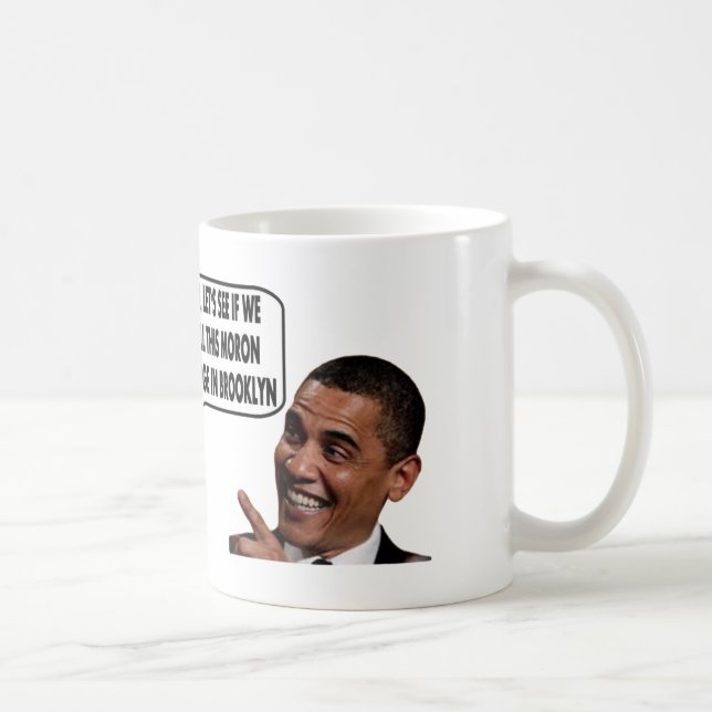 OBAMAS IRANISCHES GESCHÄFT KAFFEETASSE (Rechts)