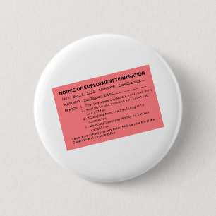 Obamas Kündigungsschreiben Button