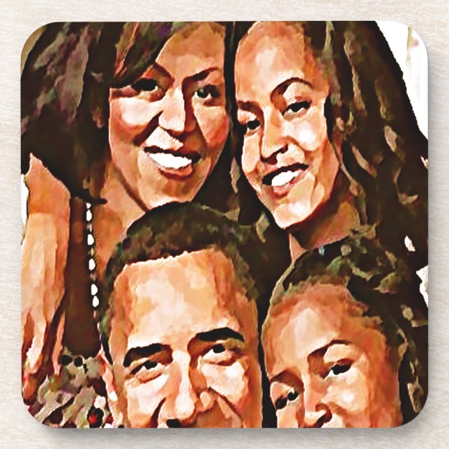Obamas Liebe_ Untersetzer (Vorderseite)