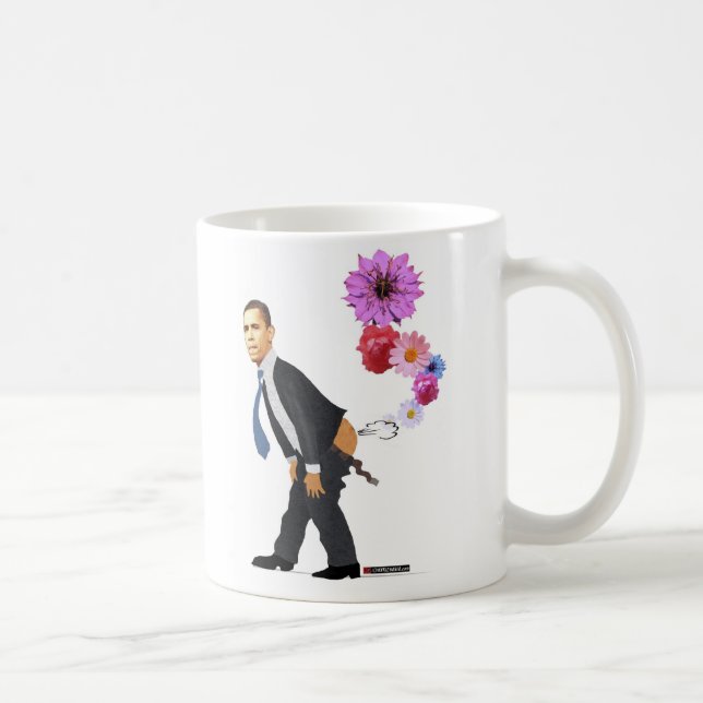Obamas saubere Luft-Tasse Kaffeetasse (Rechts)
