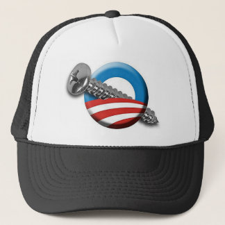 Obamas Schraube Truckerkappe