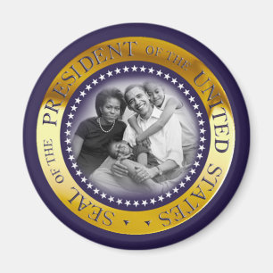 Obamas Siegel Portrait Magnet