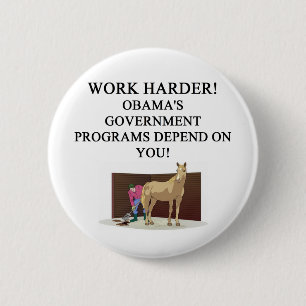 OBAMAS sozialistisches Amerika Button