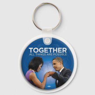 Obamas Zusammengehörigkeit Schlüsselanhänger
