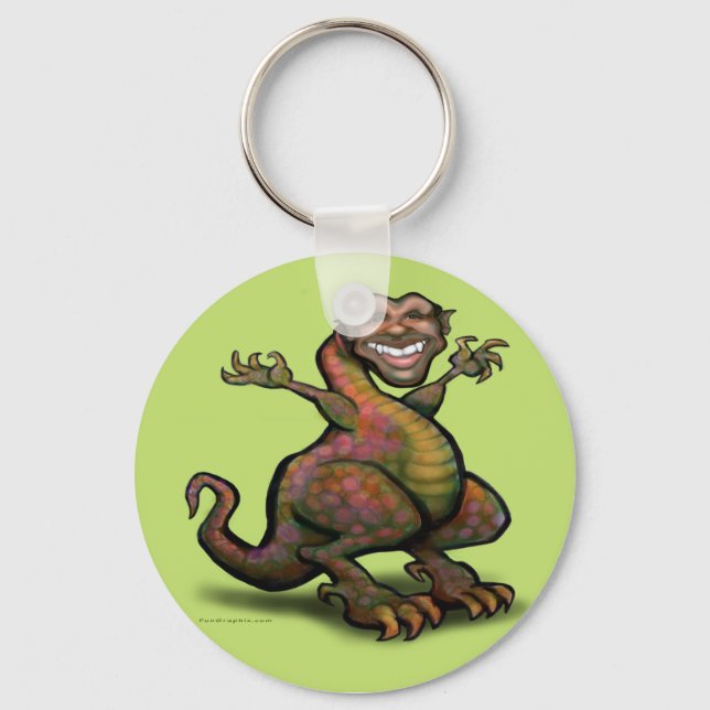 Obamasaurus Rex Schlüsselanhänger (Vorderseite)