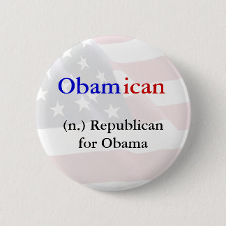 Obamican Knopf Button