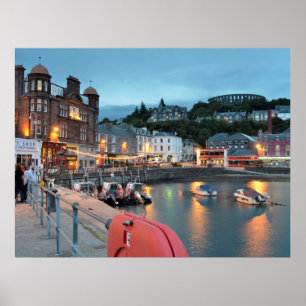 Oban Hafen Poster