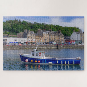 Oban Hafen Schottland Fischerboot Meer Ozean Reise