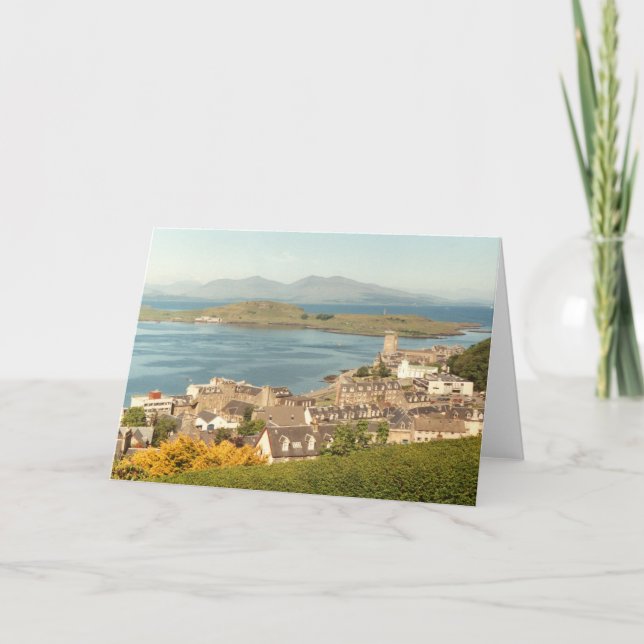 Oban, Schottland (Grußkarte) Karte (Vorderseite)