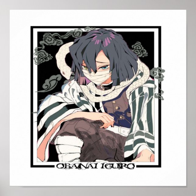 Obanai Iguro Poster (Vorne)