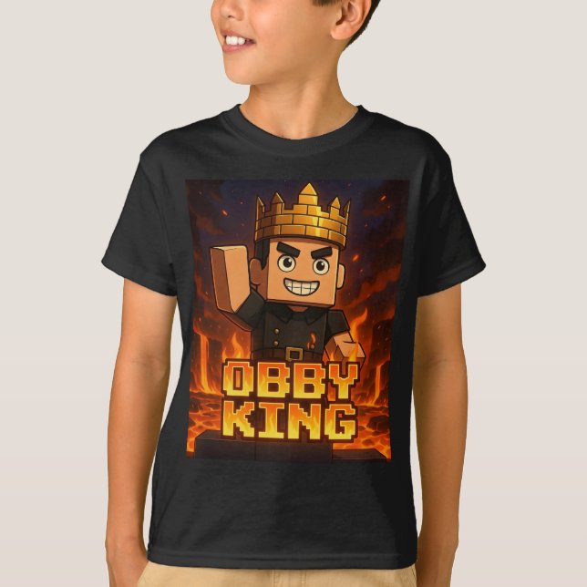 OBBY KING T-Shirt (Vorderseite)