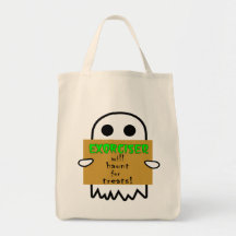 Obdachlose Geistertrick oder Treat Bag