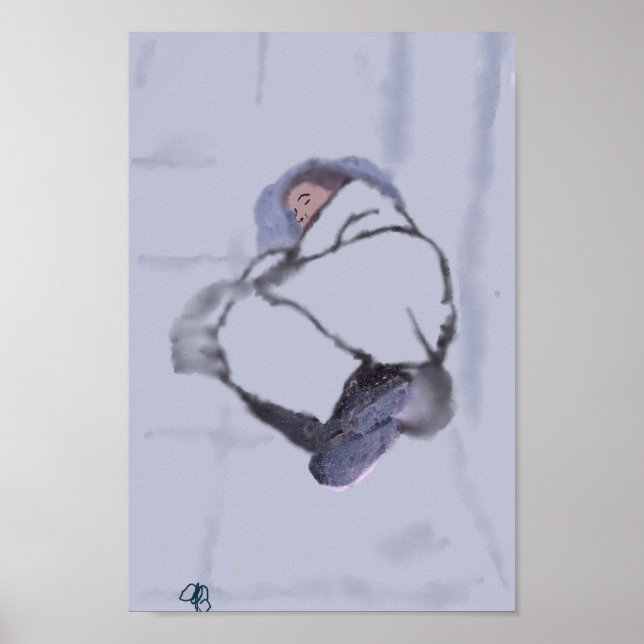 Obdachlose in Toronto Poster (Vorne)