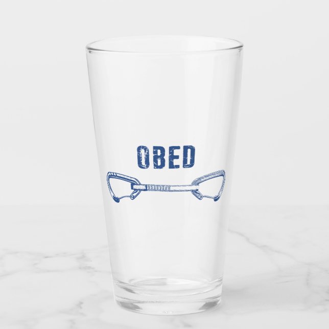 Obed Rock Climbing Quickdraw Glas (Vorderseite)