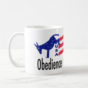 Obedience Patriotismus Kaffeetasse