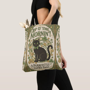 Oben am Morgen - St. Patrick's Day Tasche